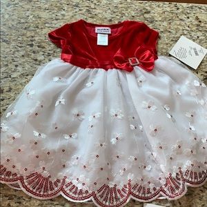 Bay Girl Holiday Dress 6-9 months